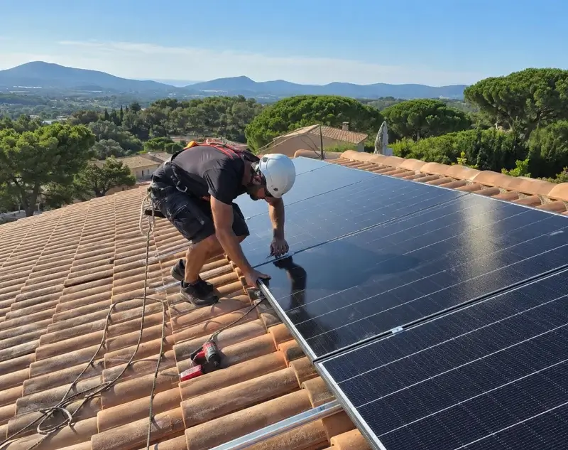Installateur panneaux solaires Olonzac — pose photovoltaïque sur toiture