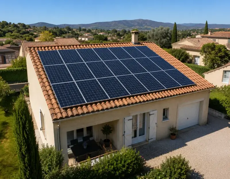 Prime à l'autoconsommation panneaux solaires Olonzac — aide financière de l'État